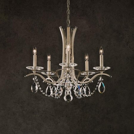 Schonbek Vesca 5LT W/-22 CANDLE- SLIPS VA8355N-51H